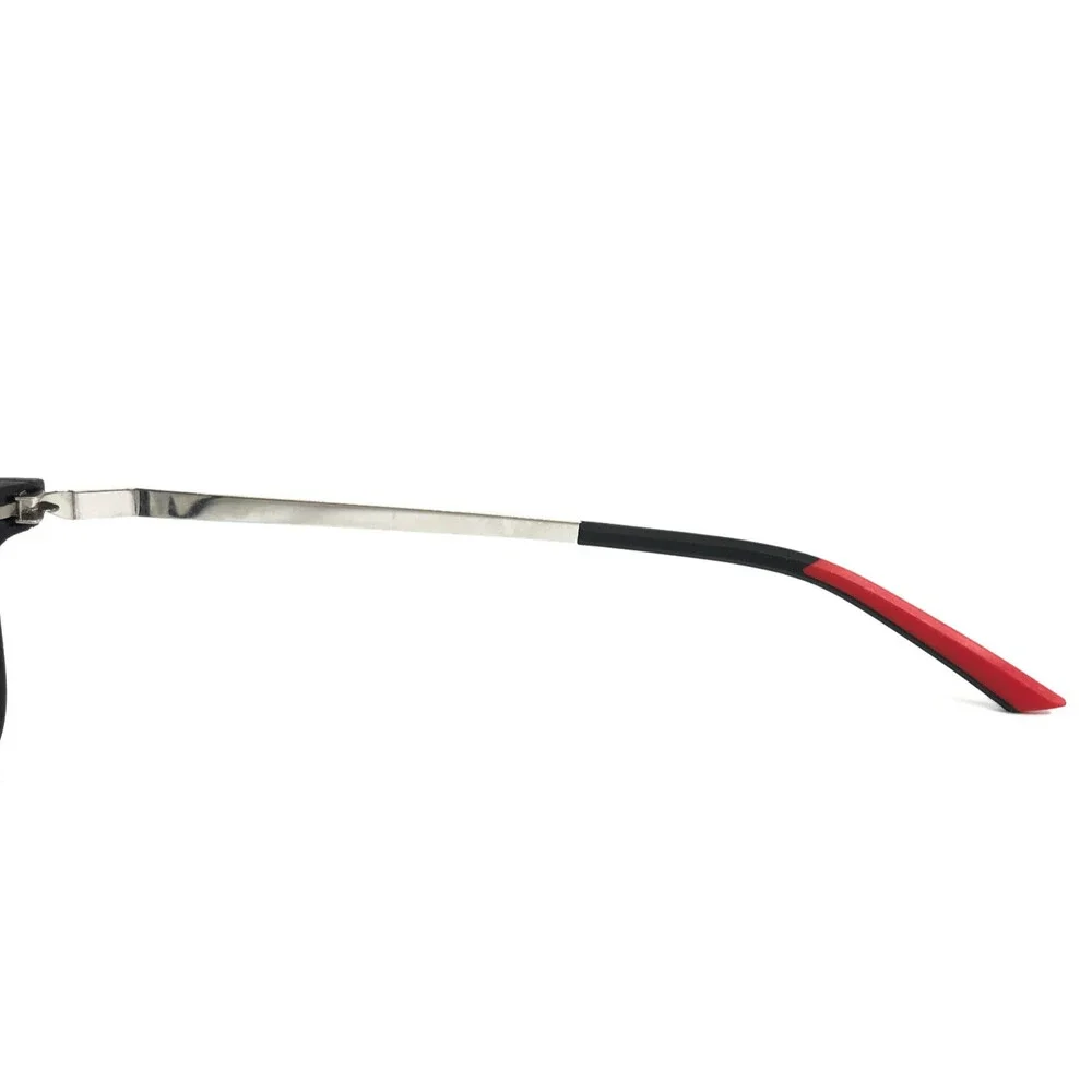McLaren Eyeglasses Frames MLOP-98O11A C01 Matte Black Red Asian Fit 55-19-143